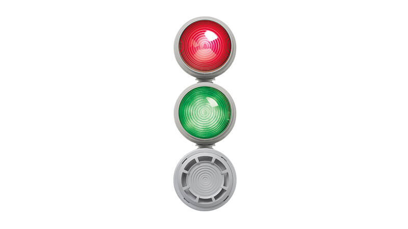 Simple traffic light as guidance system - WERMA Signaltechnik GmbH